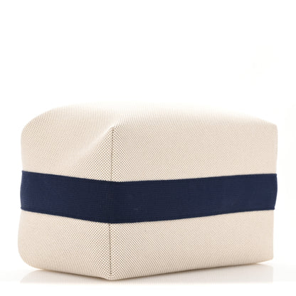 Hermes Canvas Large Bride-A-Brac Cabriole Case Gris Perle 4 of 9