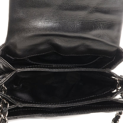 Chanel Lambskin Quilted Mini Chanel 3 Flap Black 5 of 8