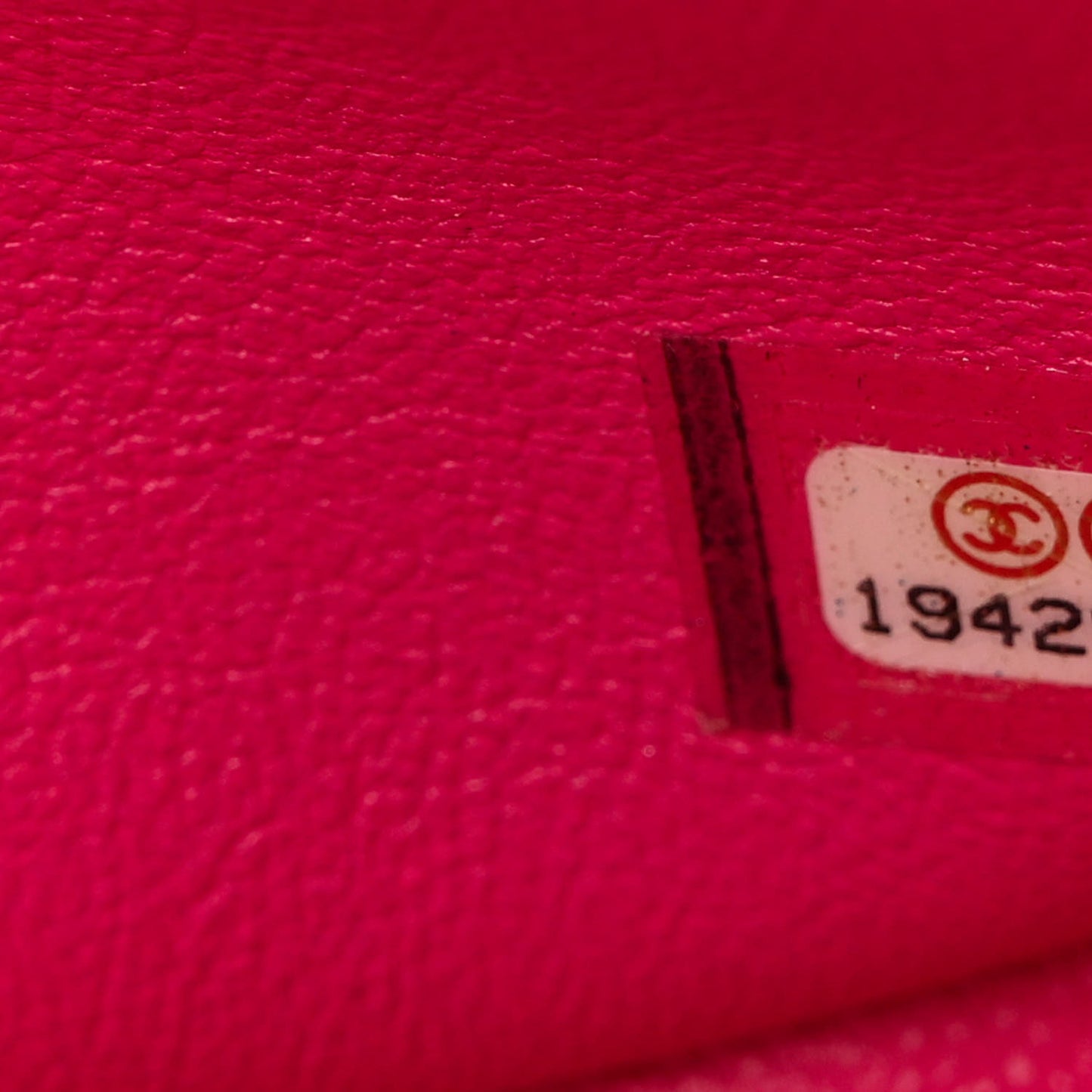 Lambskin Quilted Jumbo Double Flap Dark Pink