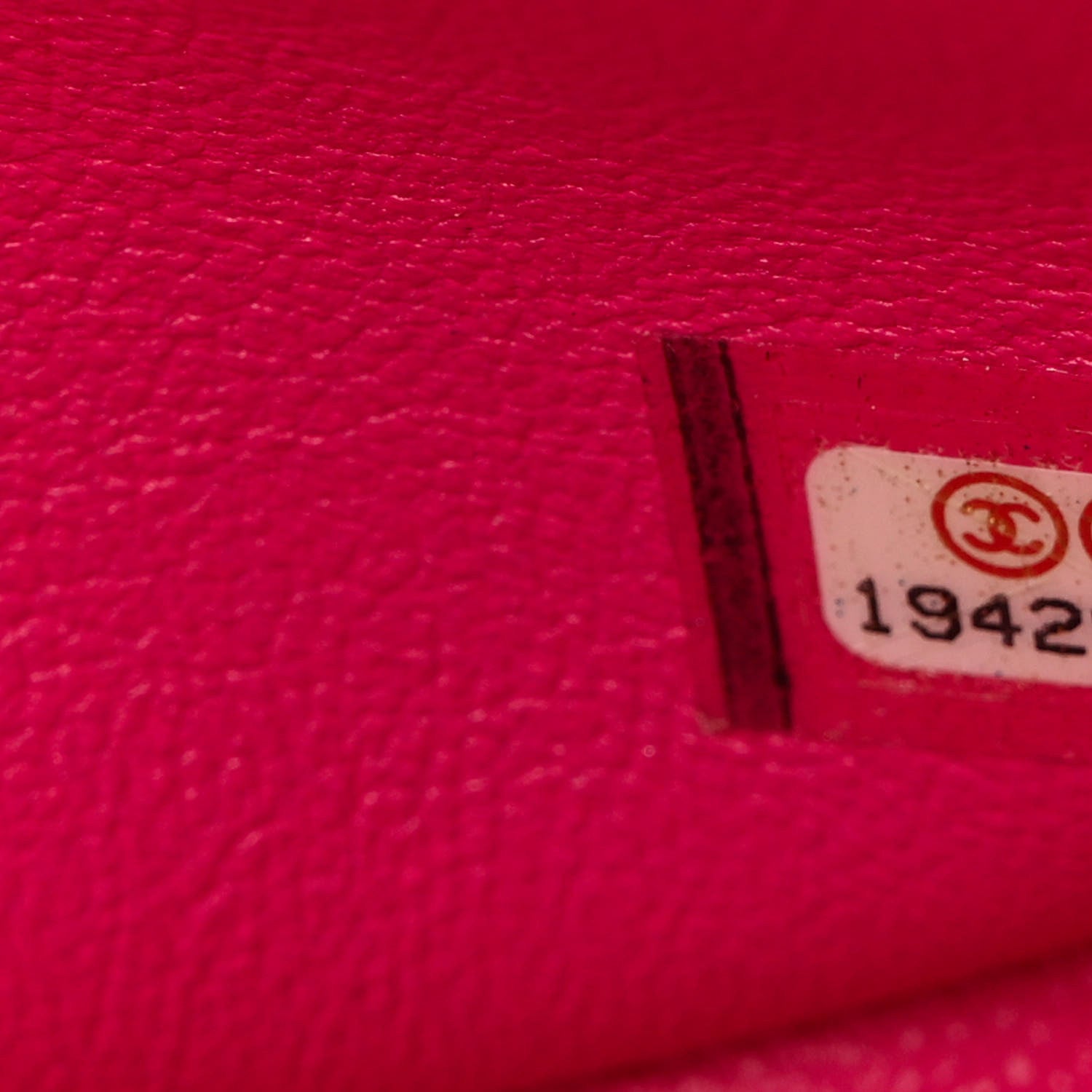 Chanel Lambskin Quilted Jumbo Double Flap Dark Pink 7 of 11
