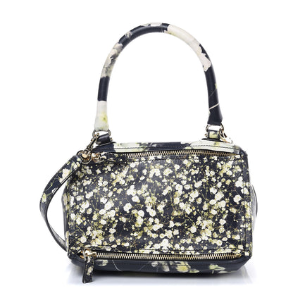 Givenchy Lambskin Baby's Breath Print Medium Pandora Black 1 of 10