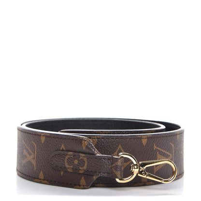 Louis Vuitton Monogram Bandouliere Shoulder Strap Black 1 of 7