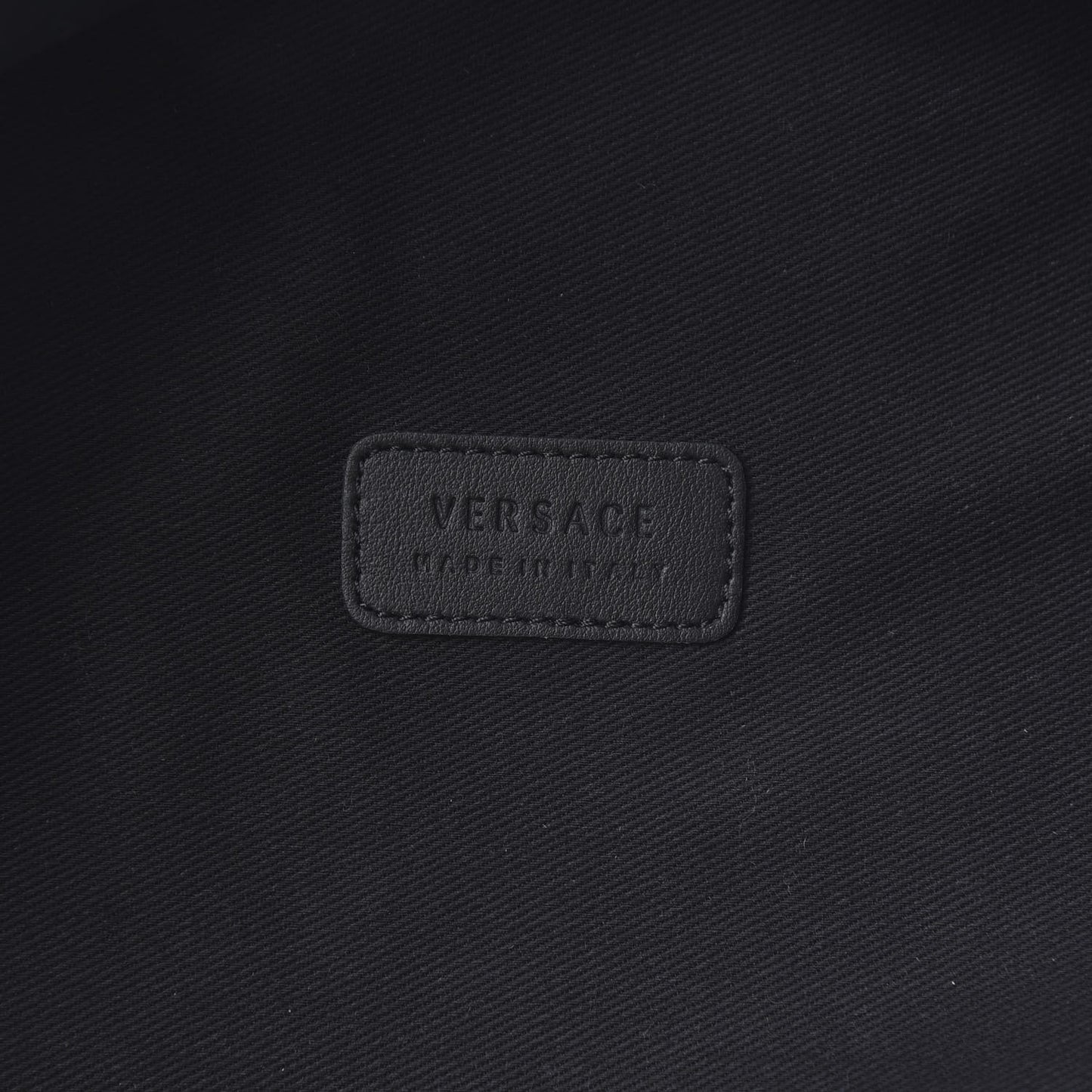 Nylon Palazzo Medusa Backpack Black