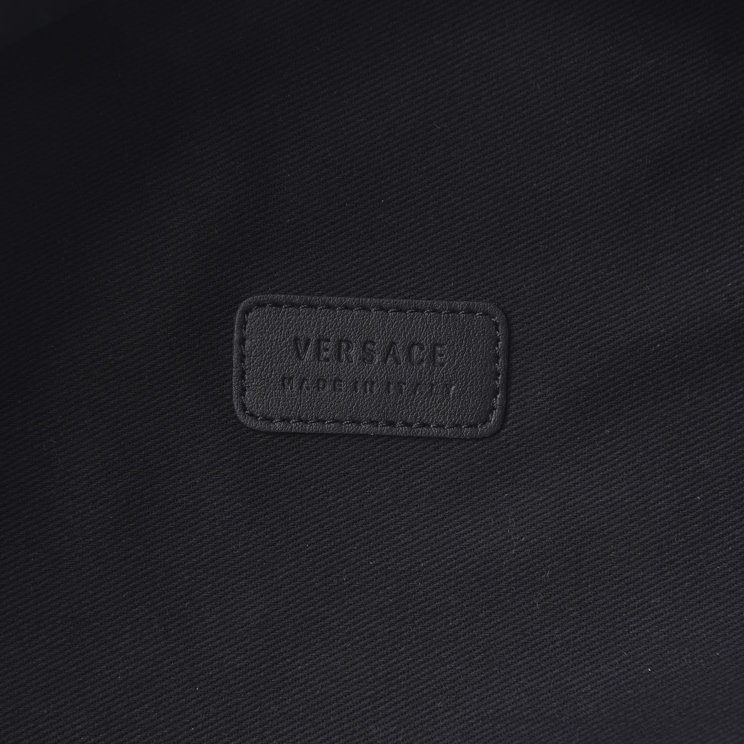 Versace Nylon Palazzo Medusa Backpack Black 5 of 8
