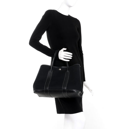 Hermes Toile Negonda Garden Party Tote 36 MM Black 2 of 10