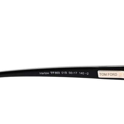 Tom Ford Acetate Harlow Sunglasses TF869 Black 5 of 7
