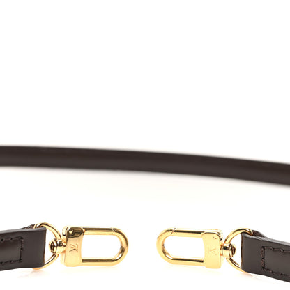 Louis Vuitton Calfskin 16mm Adjustable Shoulder Strap Brown 3 of 4