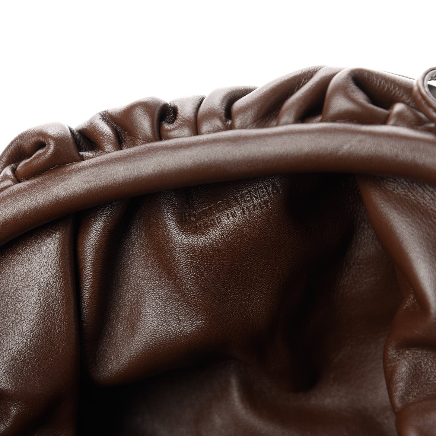 Butter Calfskin The Mini Pouch Espresso