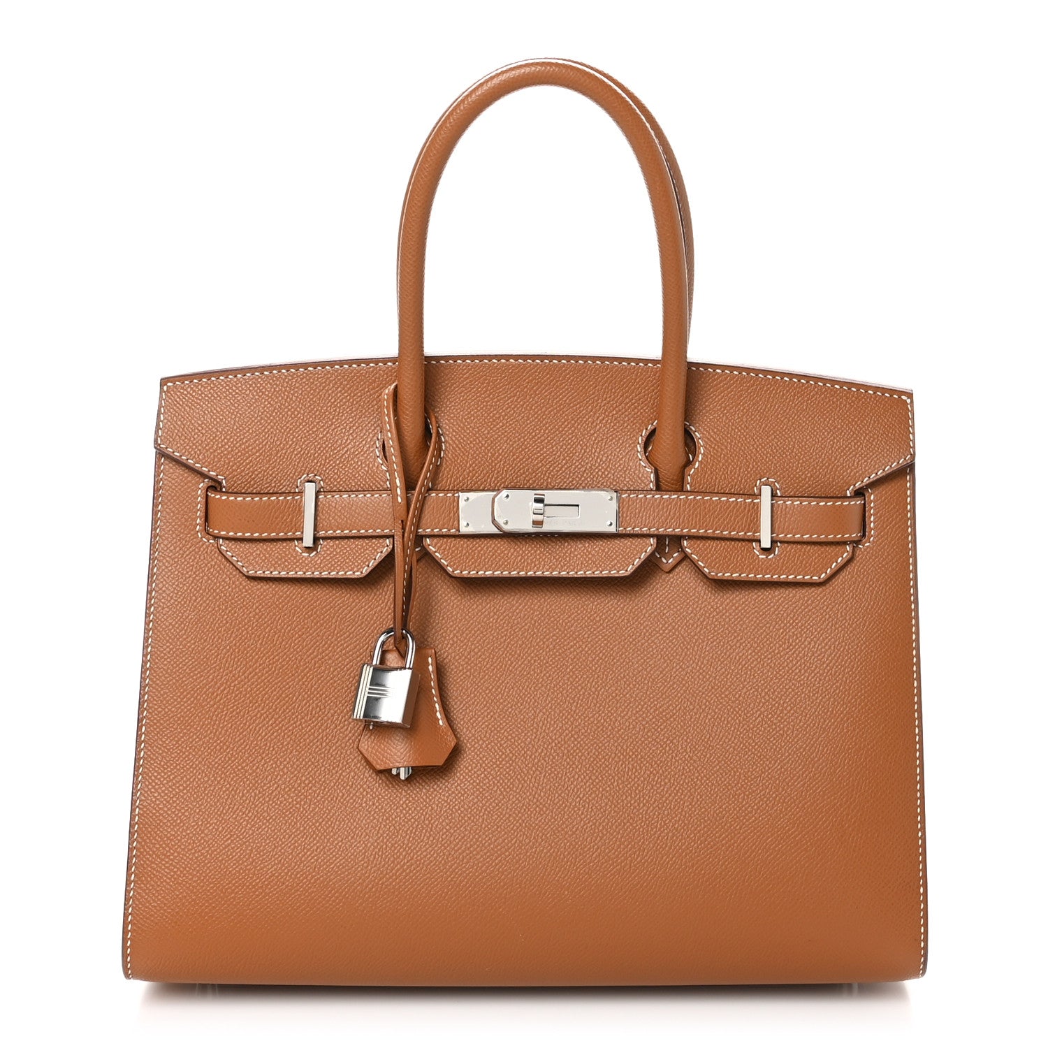 Hermes Epsom Birkin Sellier 30 Gold 1 of 11