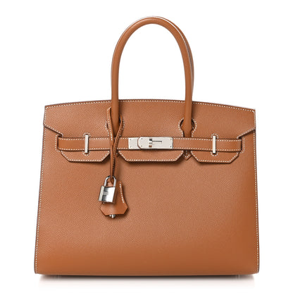 Hermes Epsom Birkin Sellier 30 Gold 1 of 11