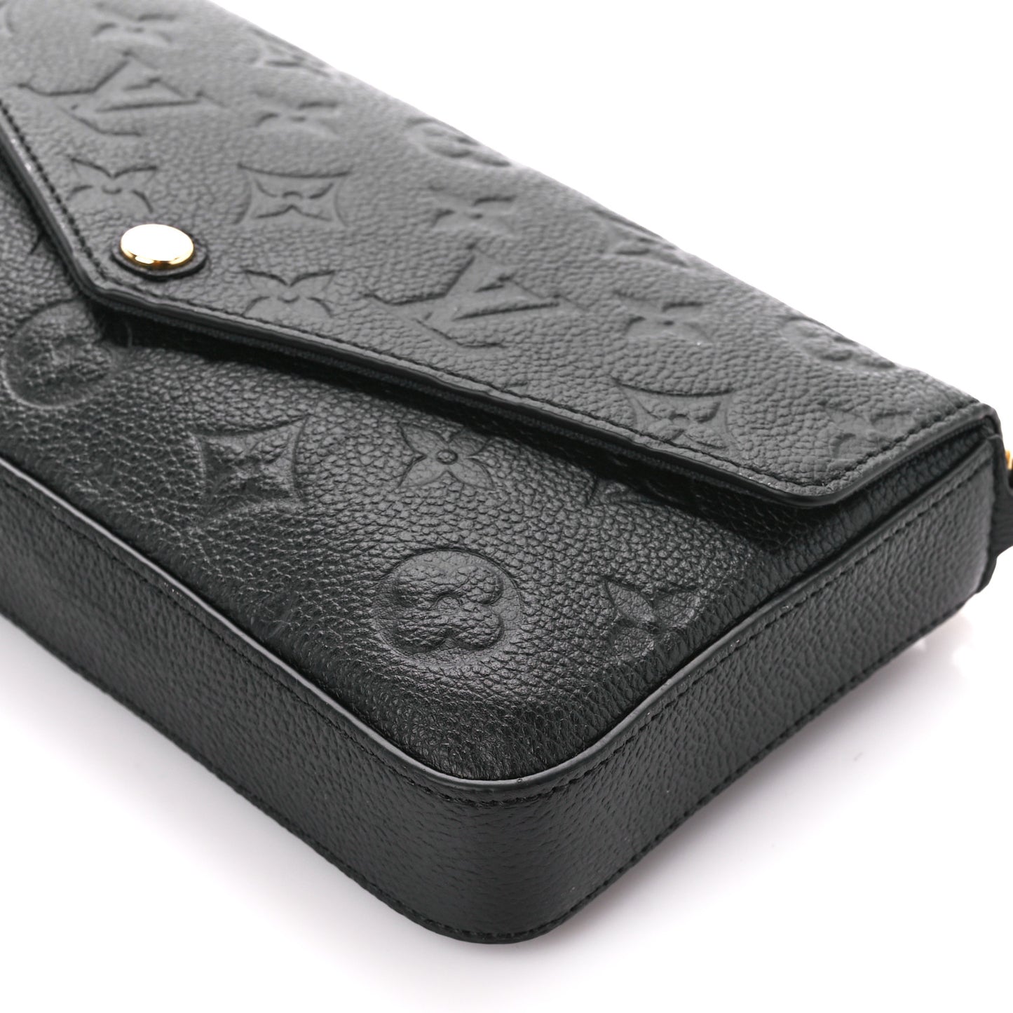 Empreinte Pochette Felicie Chain Wallet Black