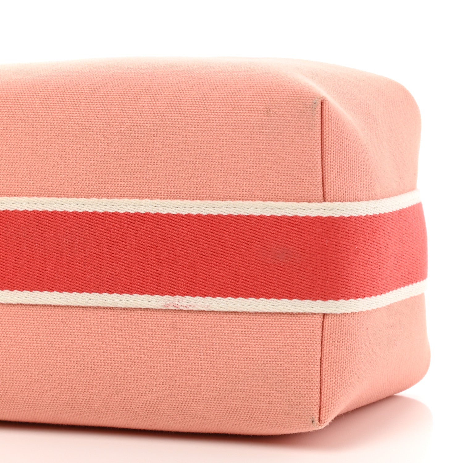 Hermes Canvas Small Bride-A-Brac Pouch Goyave 9 of 9