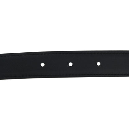 Hermes Swift Epsom 24mm Mini Constance H Belt 90 Bleu Indigo White 4 of 6