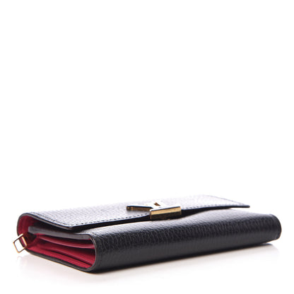 Louis Vuitton Taurillon Capucines Compact Wallet Black 4 of 8