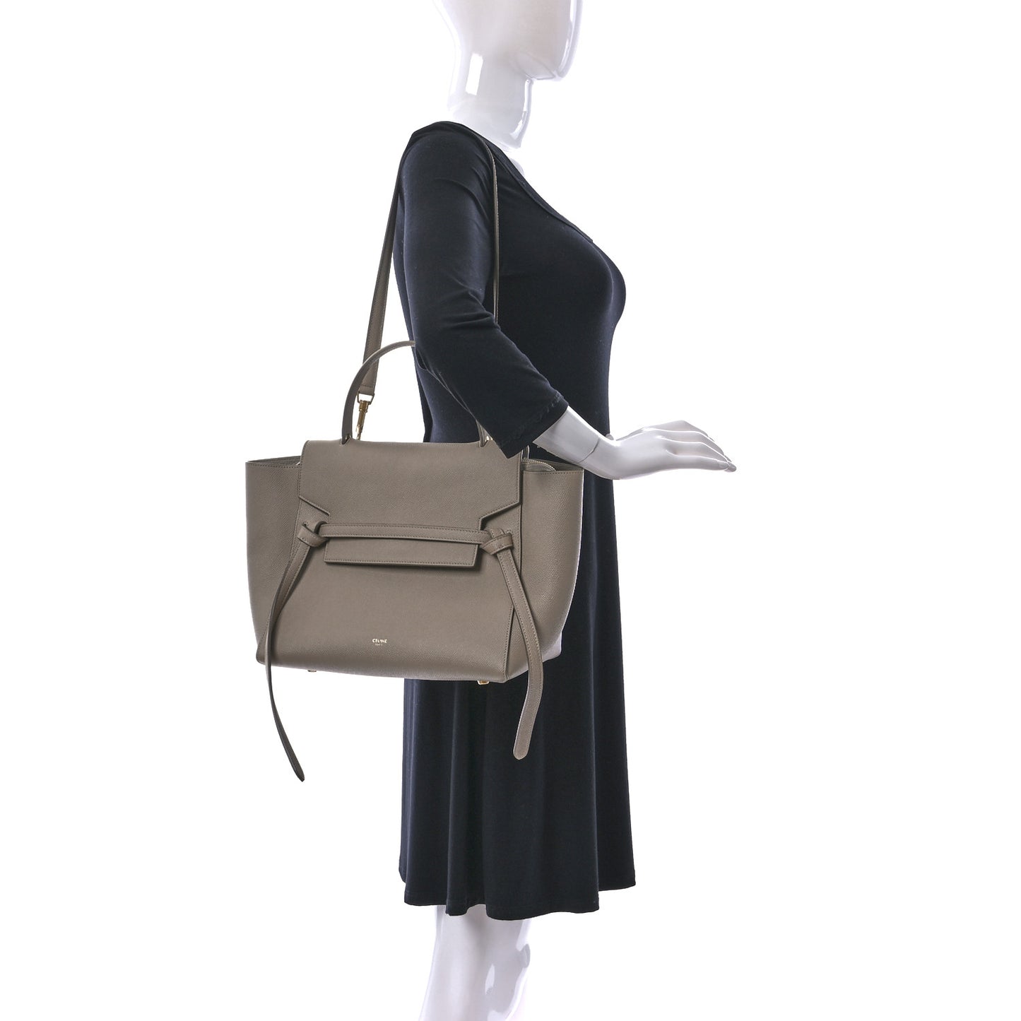 Grained Calfskin Mini Belt Bag Dune
