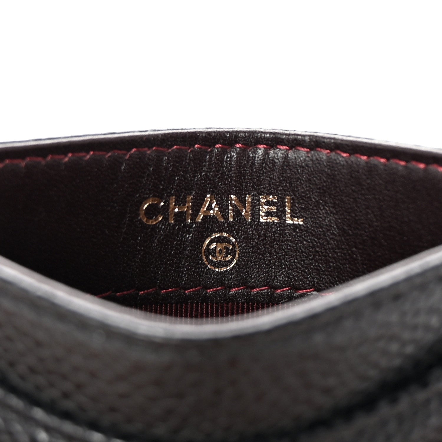 Chanel Caviar Quilted Card Holder Black 6 of 7