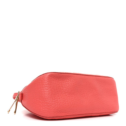 Burberry Heritage Grain Check Embossed Small Orchard Bowling Bag Pink 4 of 9