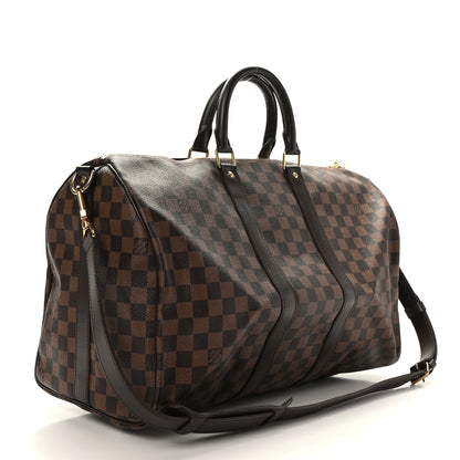 Louis Vuitton Damier Ebene Keepall Bandouliere 45 2 of 10