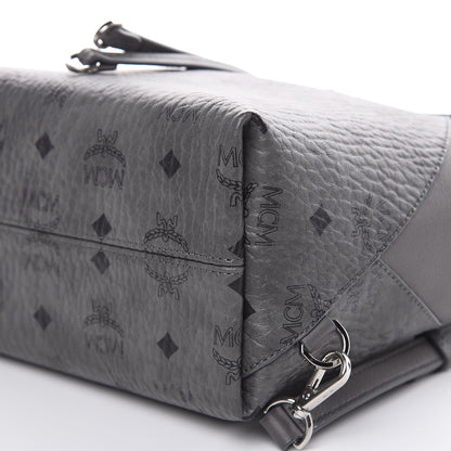 MCM Visetos Small Essential Backpack Grey 8 of 11