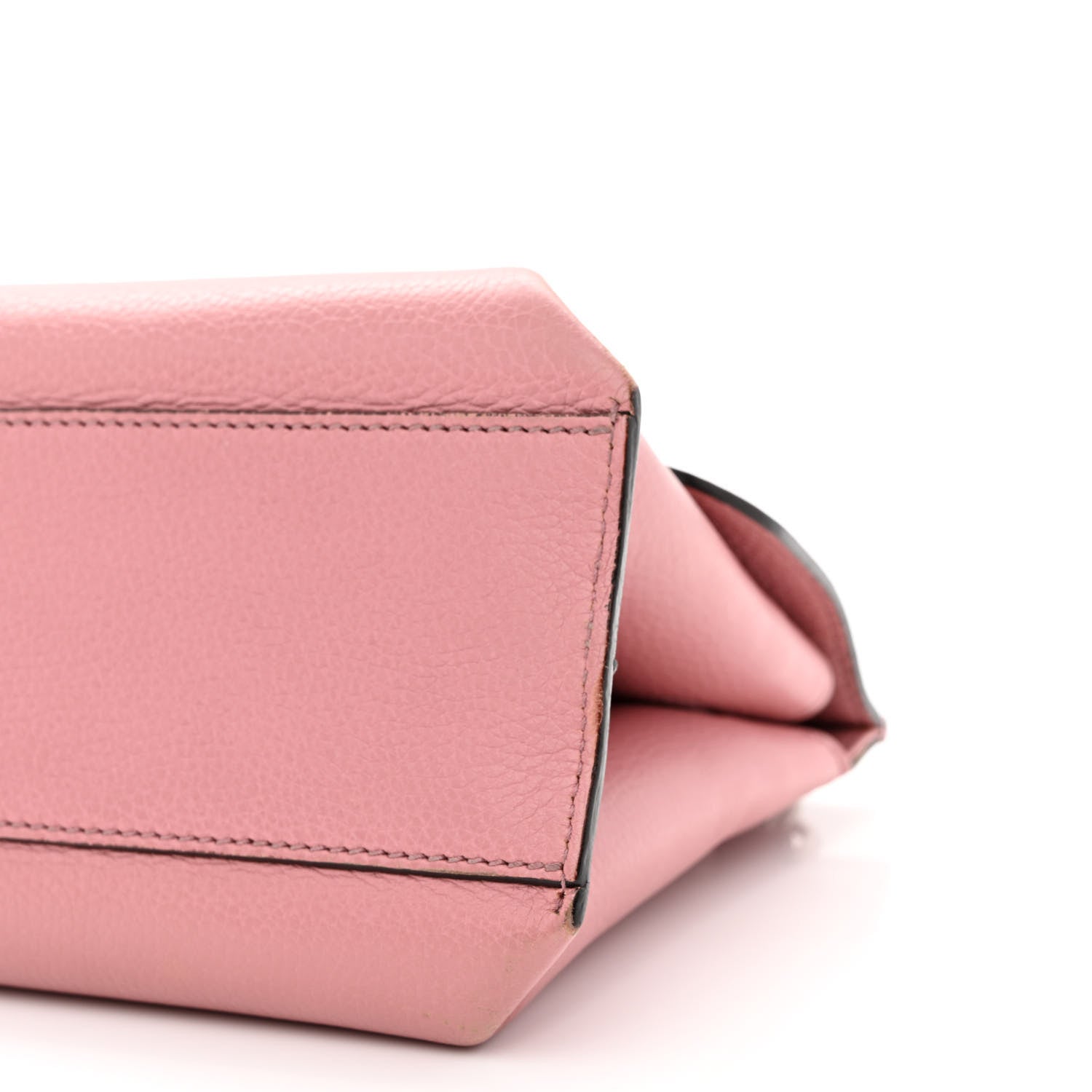 Gucci Cellarius Calfskin Small Bamboo Daily Top Handle Bag Carmine Rose 9 of 13