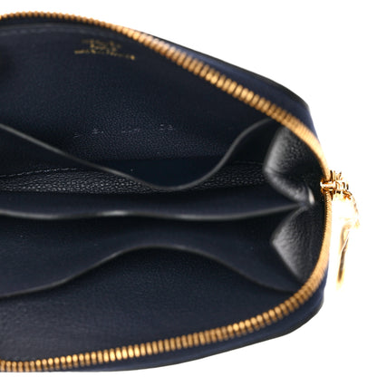 Chanel Caviar Timeless CC Yen Wallet Dark Pink 12 of 22