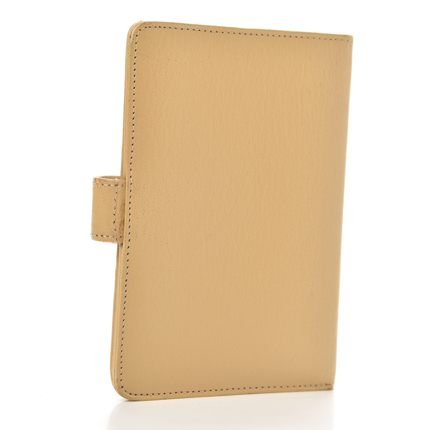 Chanel Goatskin Small Ring Agenda Planner Beige 3 of 10