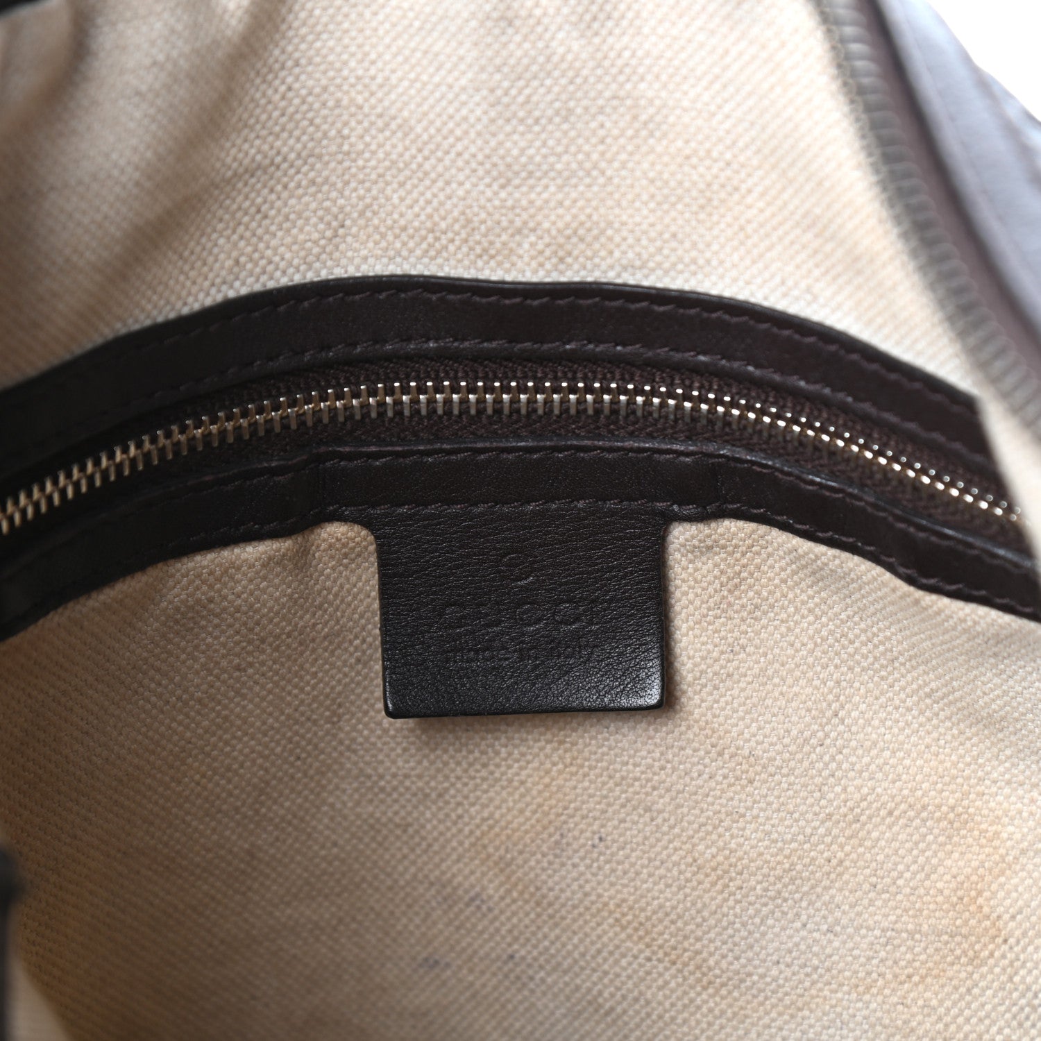 Gucci Guccissima Large Bree Hobo Dark Brown 6 of 12