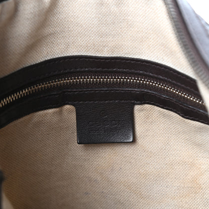 Gucci Guccissima Large Bree Hobo Dark Brown 6 of 12
