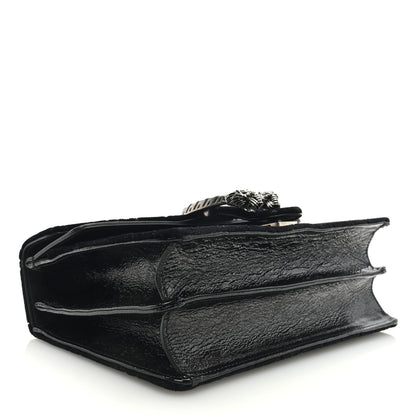 Gucci Velvet GG Monogram Small Dionysus Shoulder Bag Black 4 of 9
