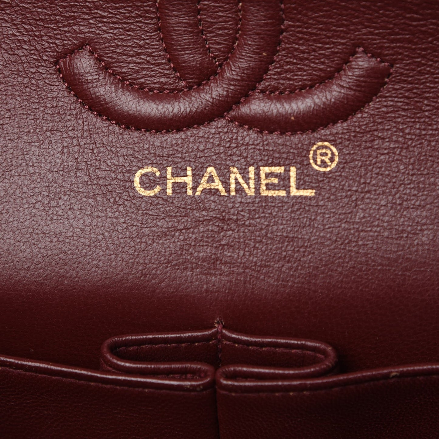 Lambskin Quilted Small Double Flap Black