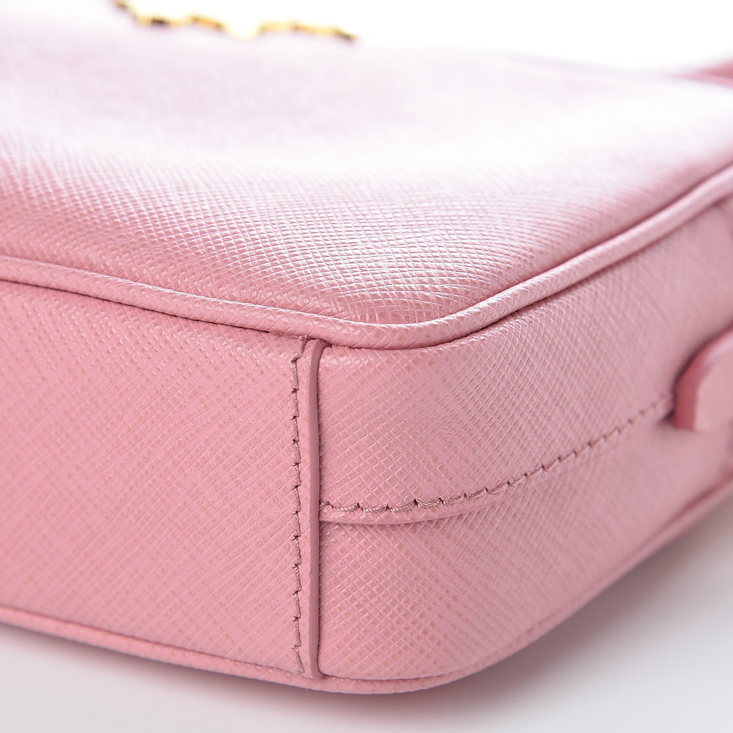 Saffiano Lux Small Camera Crossbody Bag Petalo