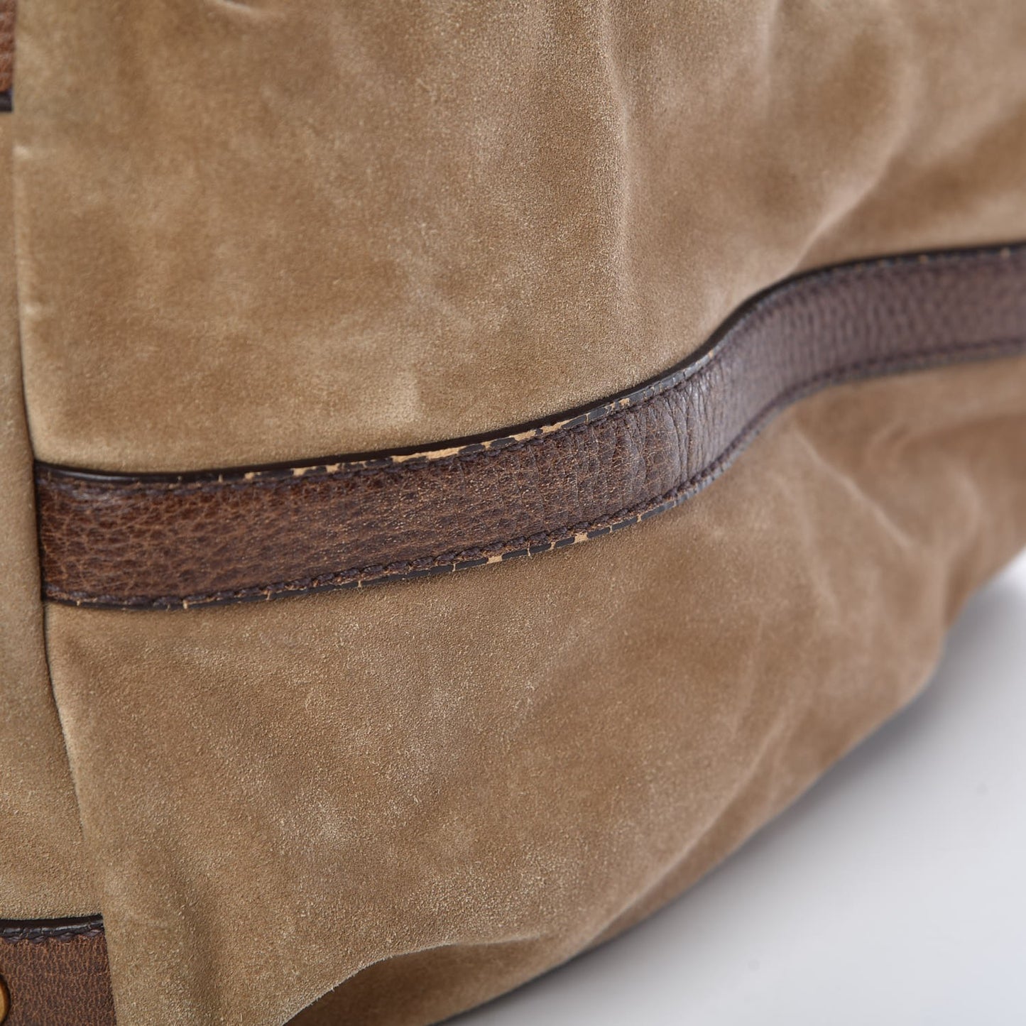 Scamosciato Suede Satchel Light Brown