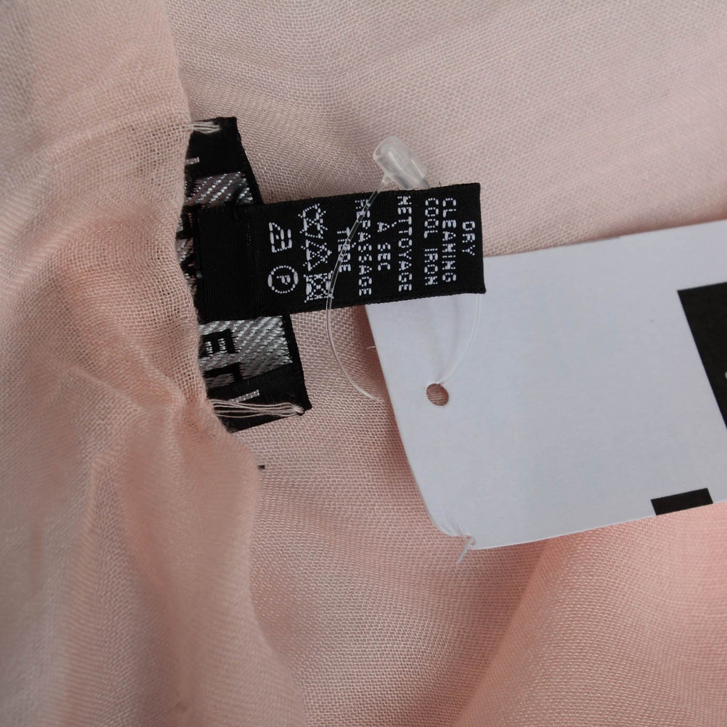 Modal Cashmere Sequins CC Scarf Rose Pale