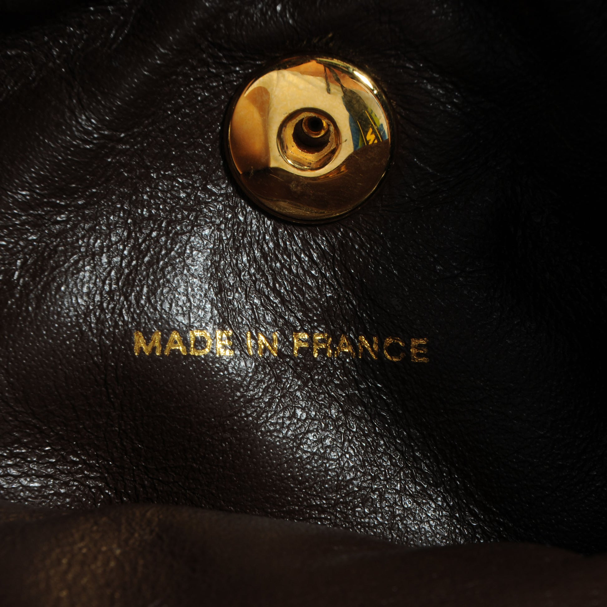 Chanel Lambskin Quilted Backpack Brown 8 of 9