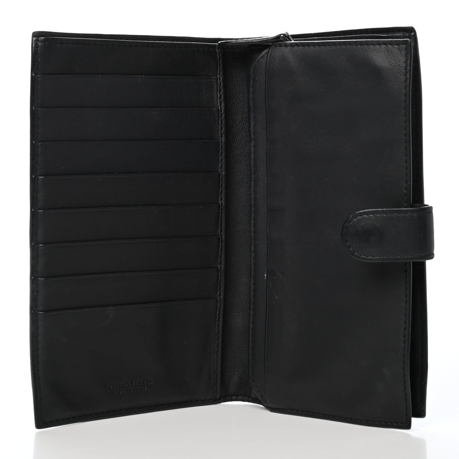 Bottega Veneta Nappa Intrecciato Continental Wallet Black 5 of 7