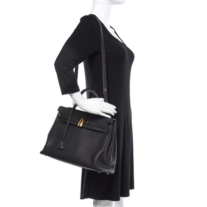 Hermes Togo Kelly Retourne 35 Black 3 of 35