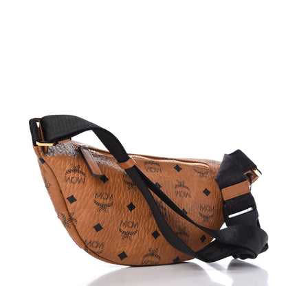 MCM Visetos Hawaii Patch Small Stark Belt Bag Cognac 3 of 9