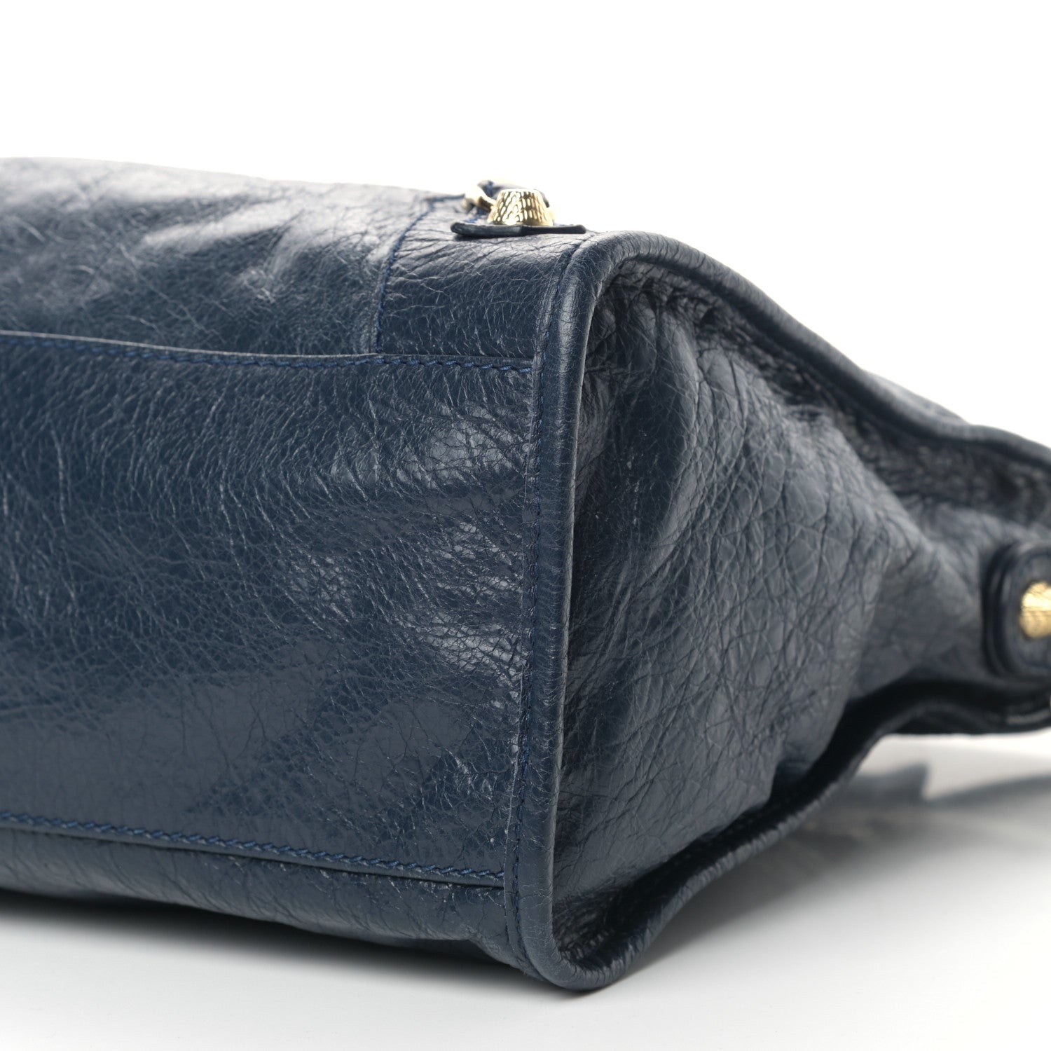 Balenciaga Agneau Giant 12 Gold Hardware City Bleu Obscur 8 of 13