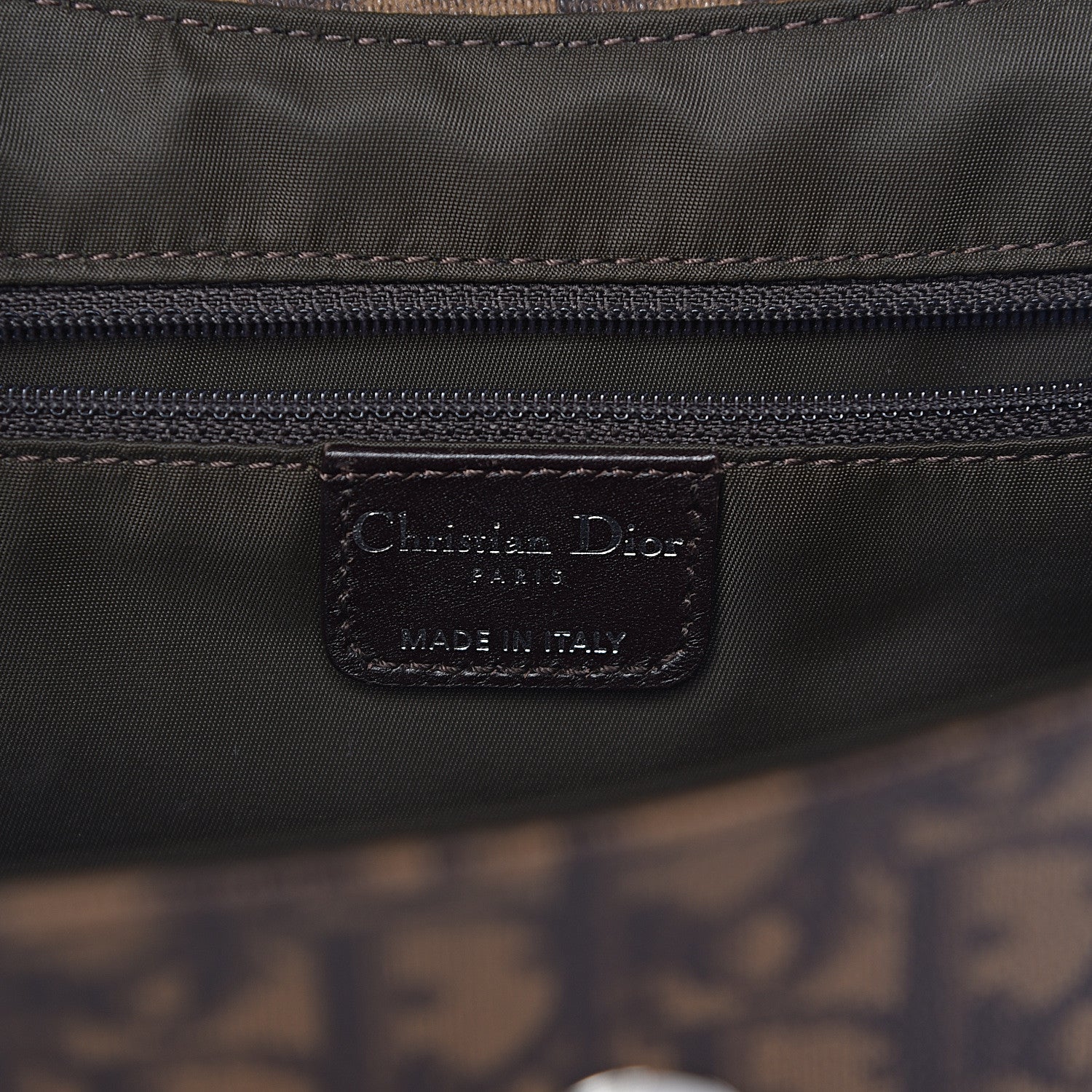 Christian Dior Monogram Romantique Trotter Bag Brown 6 of 10