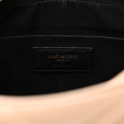 Saint Laurent Calfskin Matelasse Monogram Lou Camera Bag Dark Beige 6 of 11