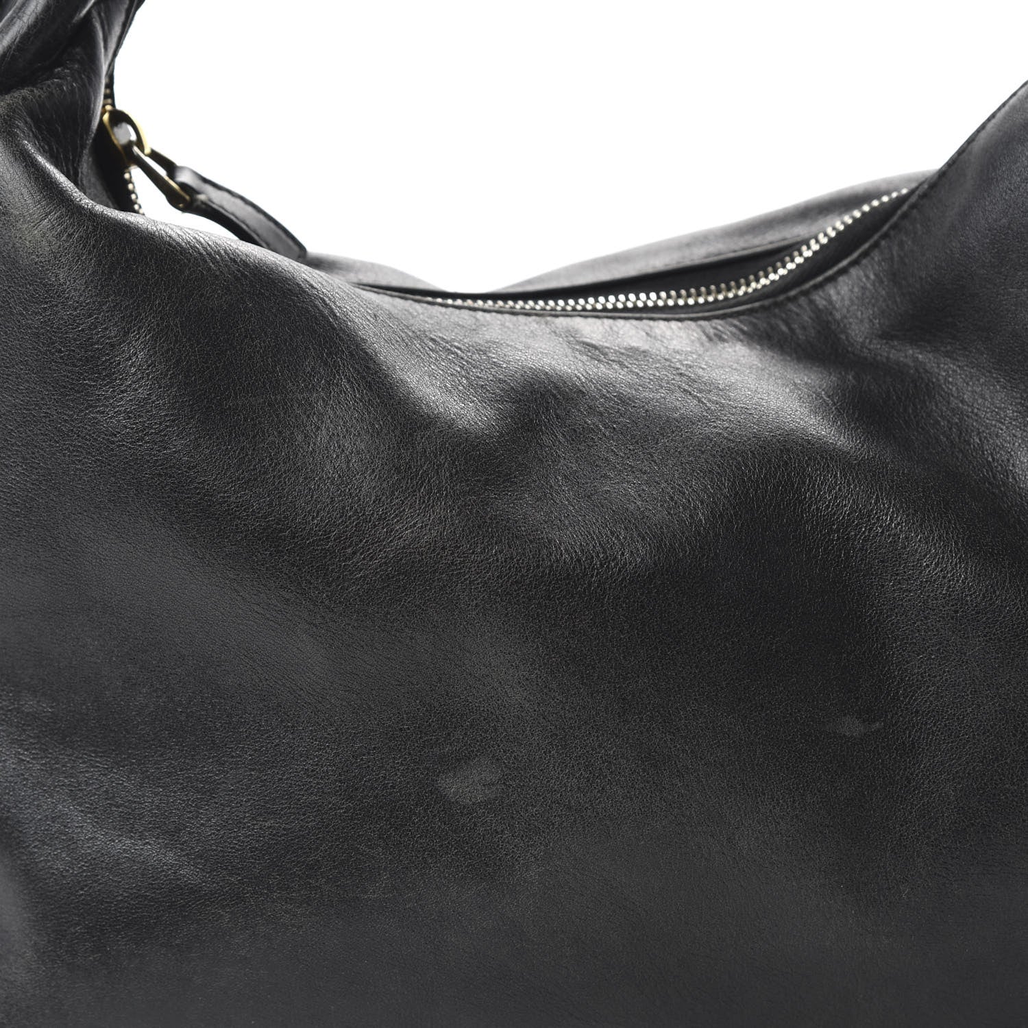 Gucci Calfskin Medium Horsebit Chain Hobo Black 11 of 12