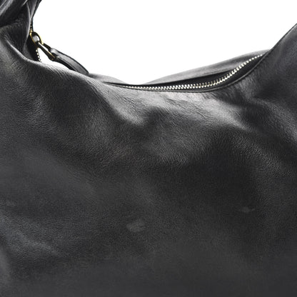 Gucci Calfskin Medium Horsebit Chain Hobo Black 11 of 12