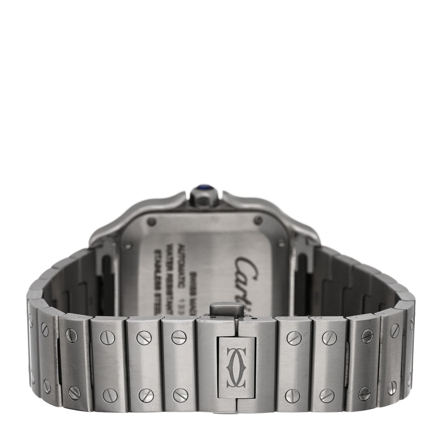 Stainless Steel 35mm Santos de Cartier Automatic Watch