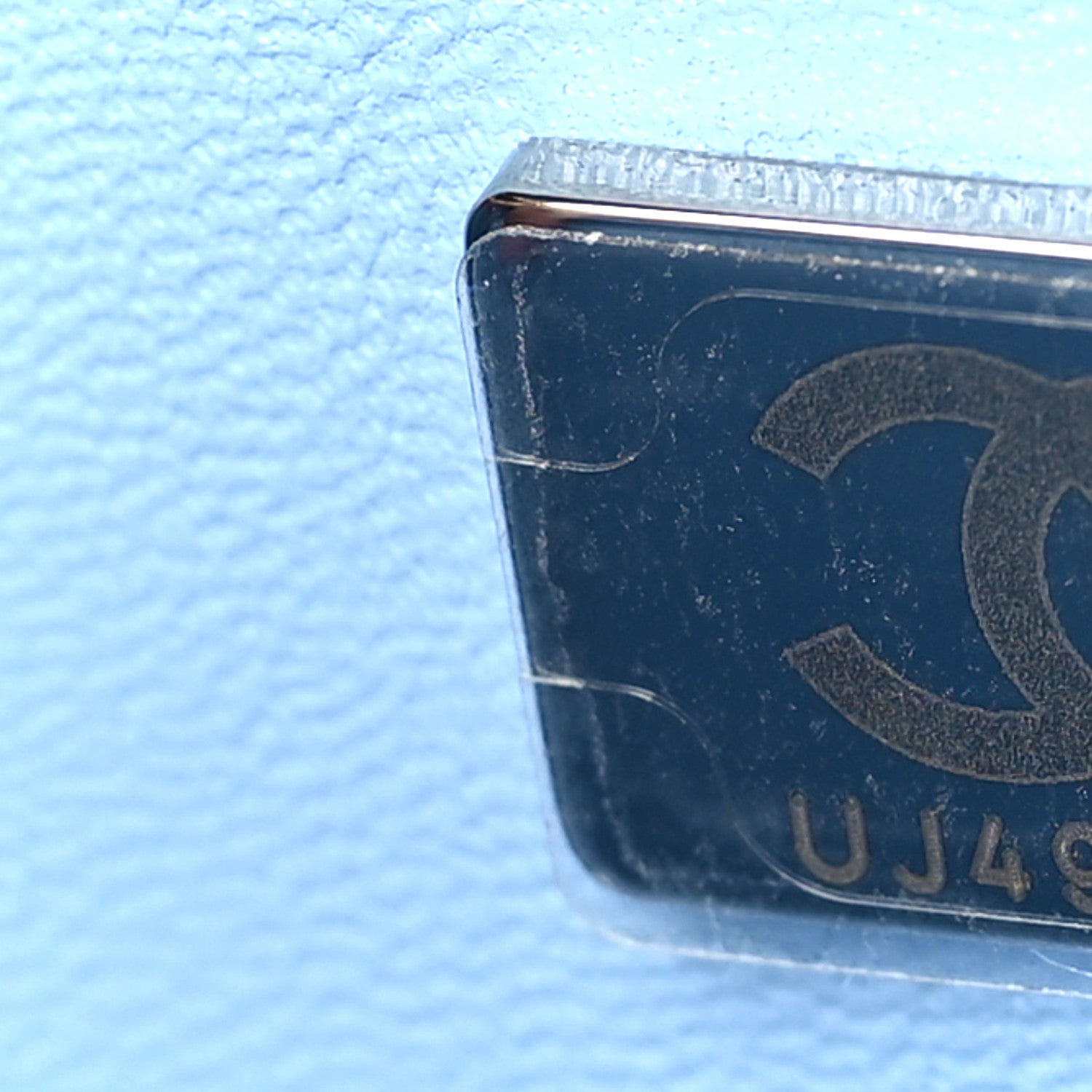 Chanel Denim Quilted Mini Rectangular Flap Blue 7 of 11