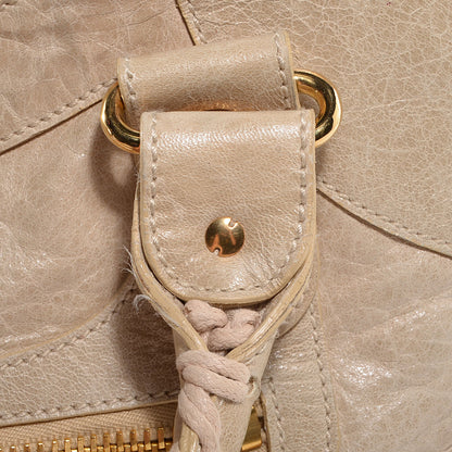 Balenciaga Agneau Giant 21 Gold Hardware CIty Sahara 5 of 13