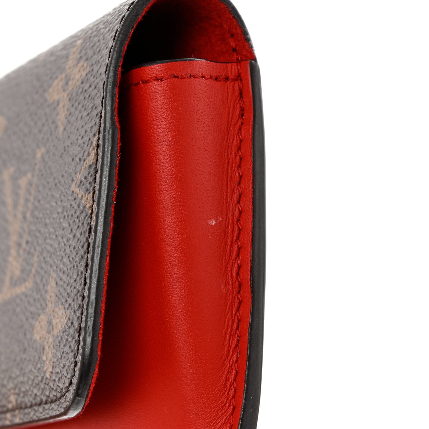 Louis Vuitton Monogram Woody Glasses Case Rouge 10 of 11
