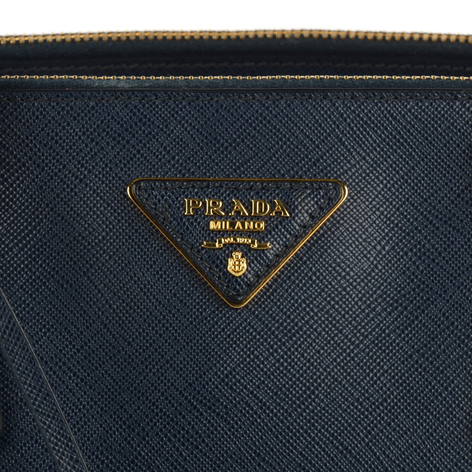 Prada Saffiano Medium Galleria Double Zip Tote Baltico 7 of 10