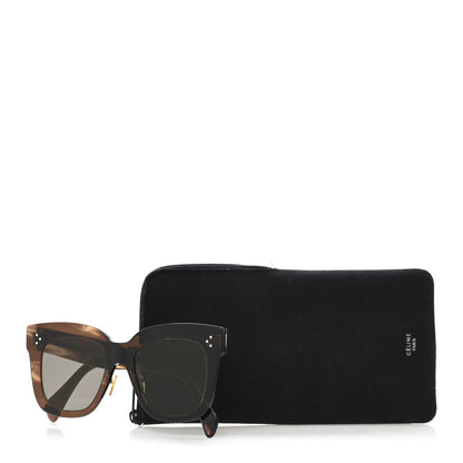 Celine Acetate Kim Sunglasses CL 41444/S Havana Brown 8 of 8