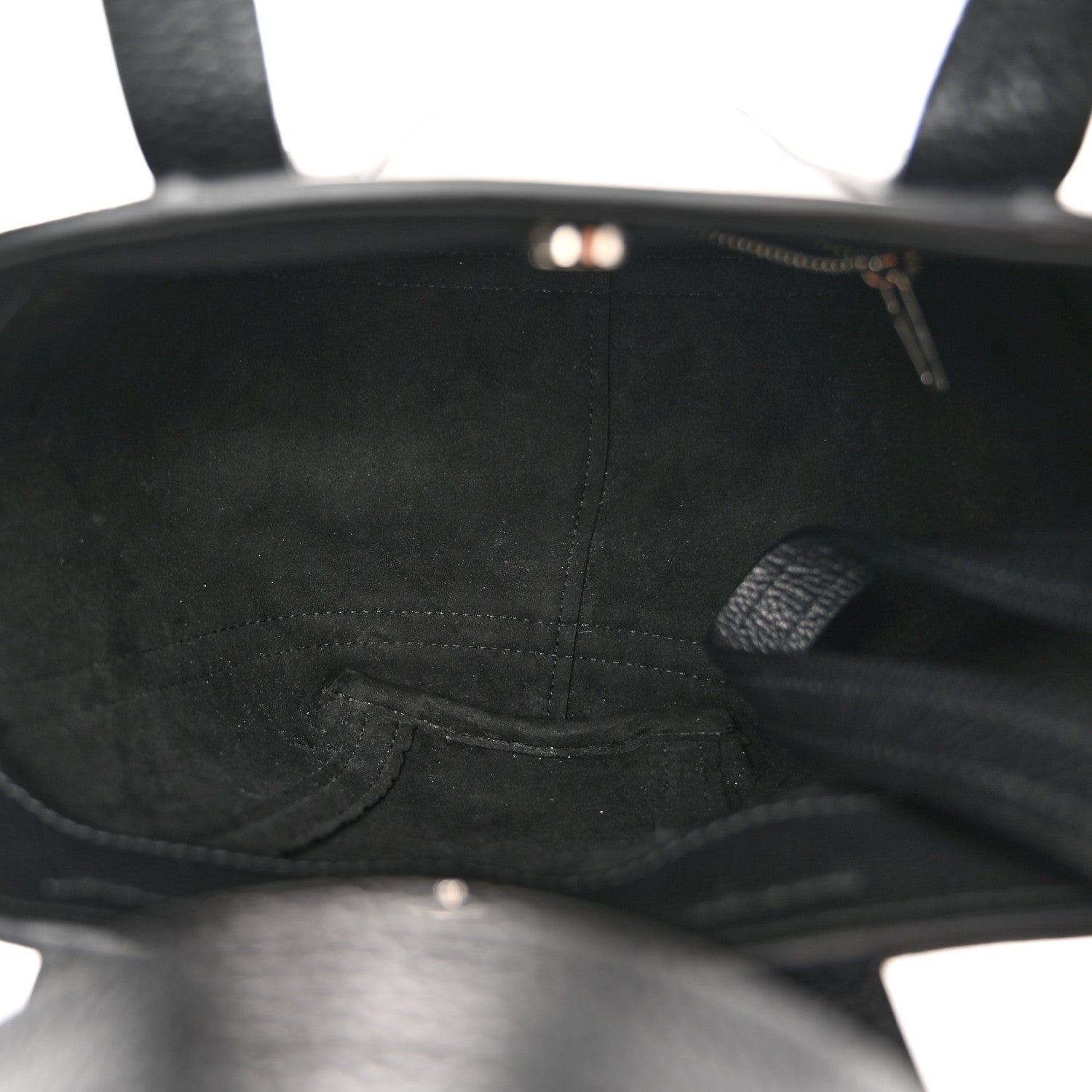 Balenciaga Grained Calfskin XS Everyday North South Shoulder Tote Bag Black 5 of 10