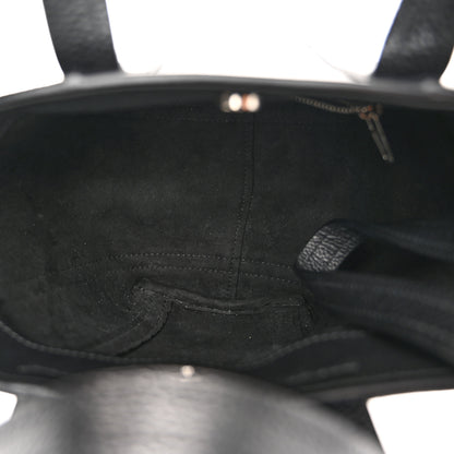 Balenciaga Grained Calfskin XS Everyday North South Shoulder Tote Bag Black 5 of 10